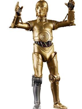 Hasbro Gold and Silver C-3PO Action Figure